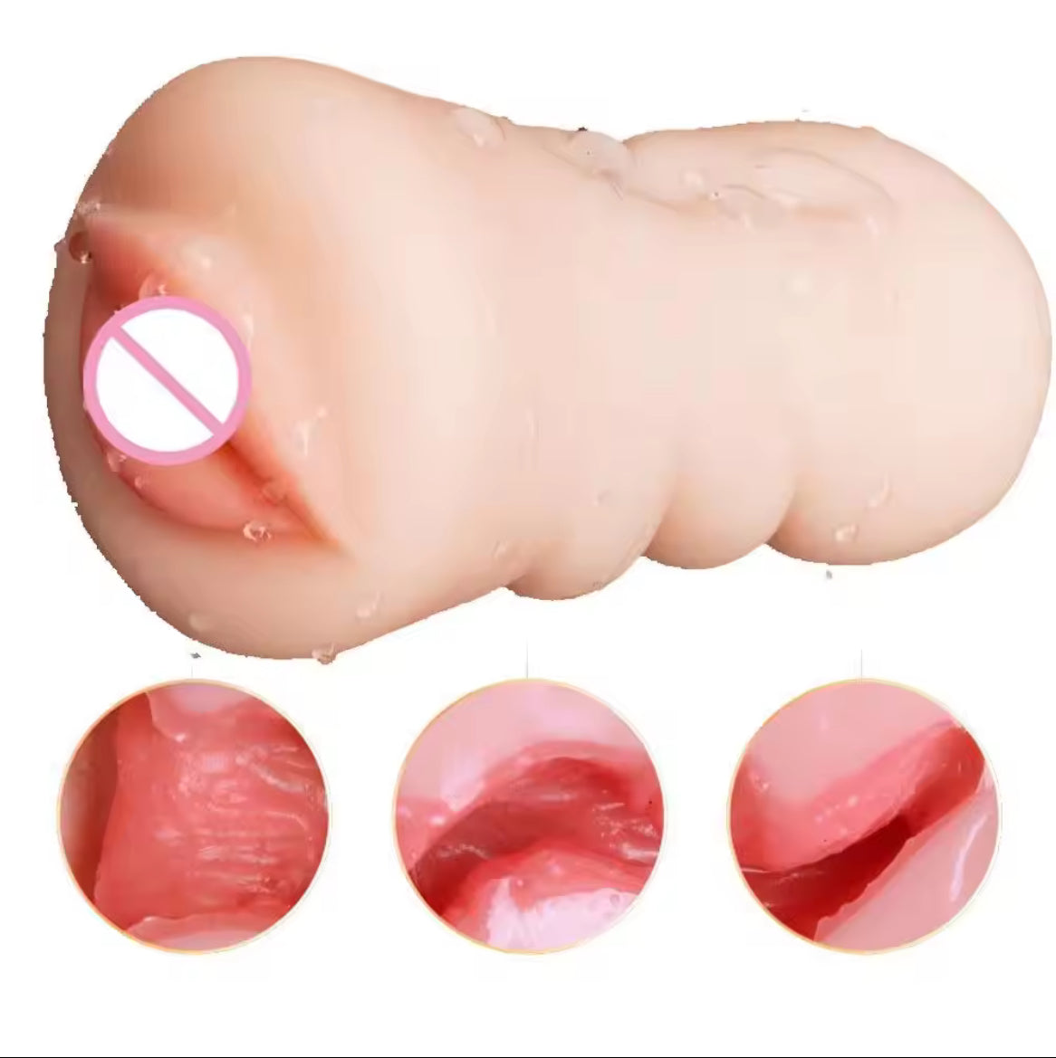 Masturbation Cup Vagina Anal Mouth And Pussy  Man Male pussy Sex Toys Vaginal Silicone Rubber For Artificial Vulva