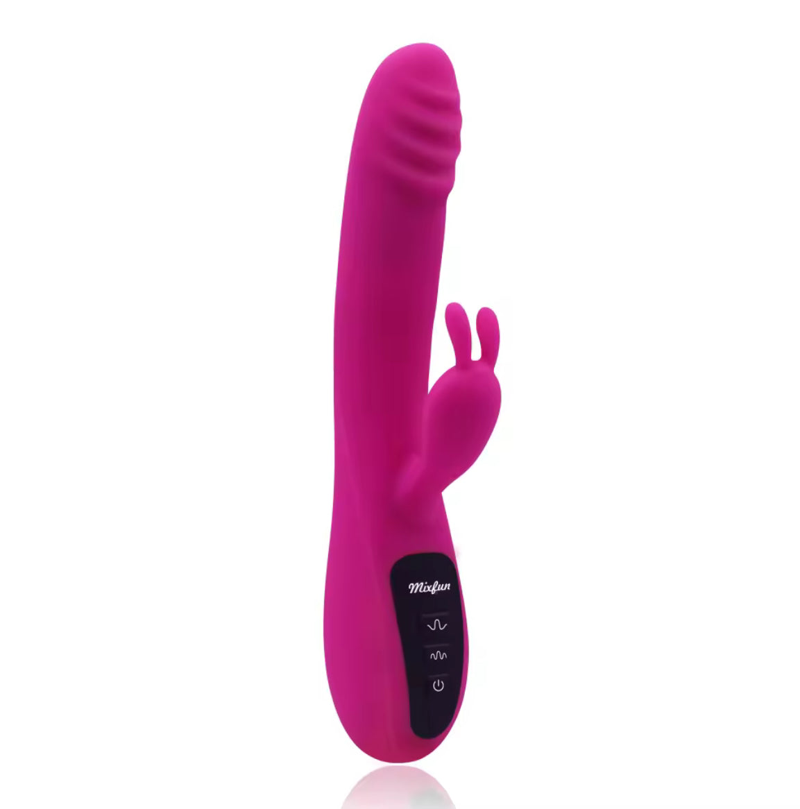 Rabbit silicone g-spot dildo vaginal vibrator sex toys for women