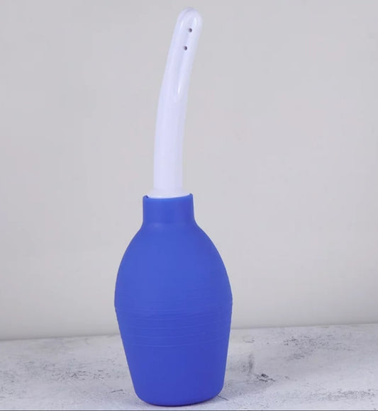 Enema Bulb Anal with Arc Shape in Blue